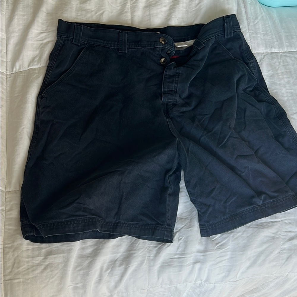 Men's Northface navy cotton shorts